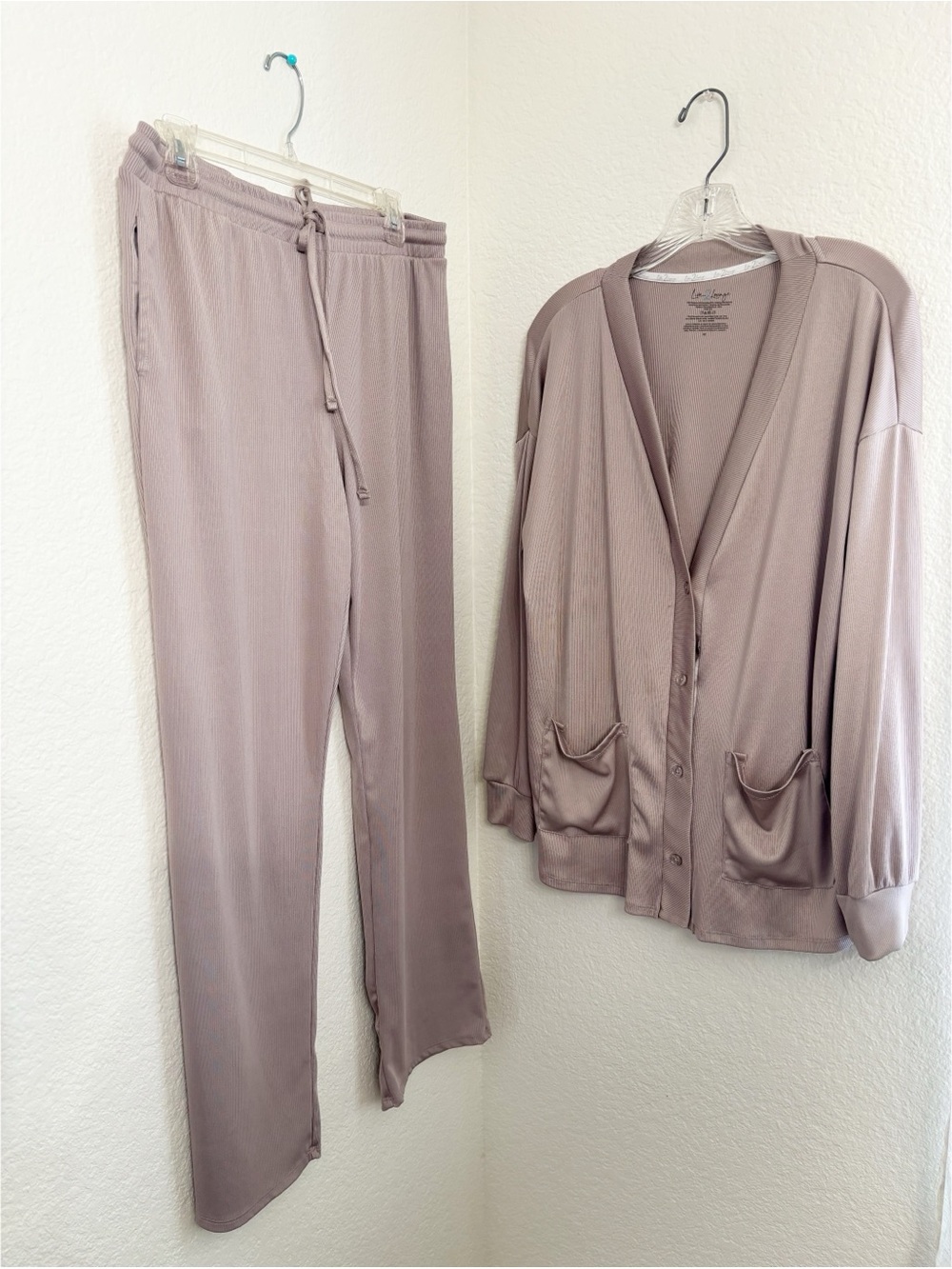 Live2Lounge Cardigan Jogger Pants set for Women